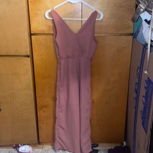 Pink jumpsuit